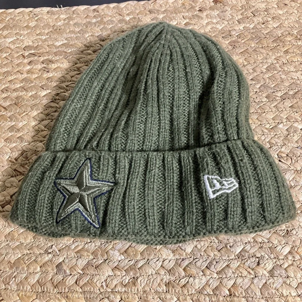 New Era Military Dallas‎ Cowboys Star Knitted Beanie Youth